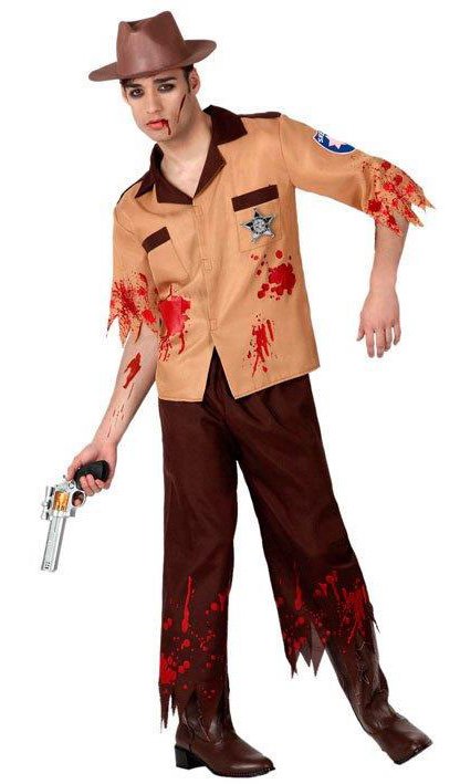 DISFRAZ SHERIFF ZOMBIE HOMBRE – Disfraces El Toldo Oviedo