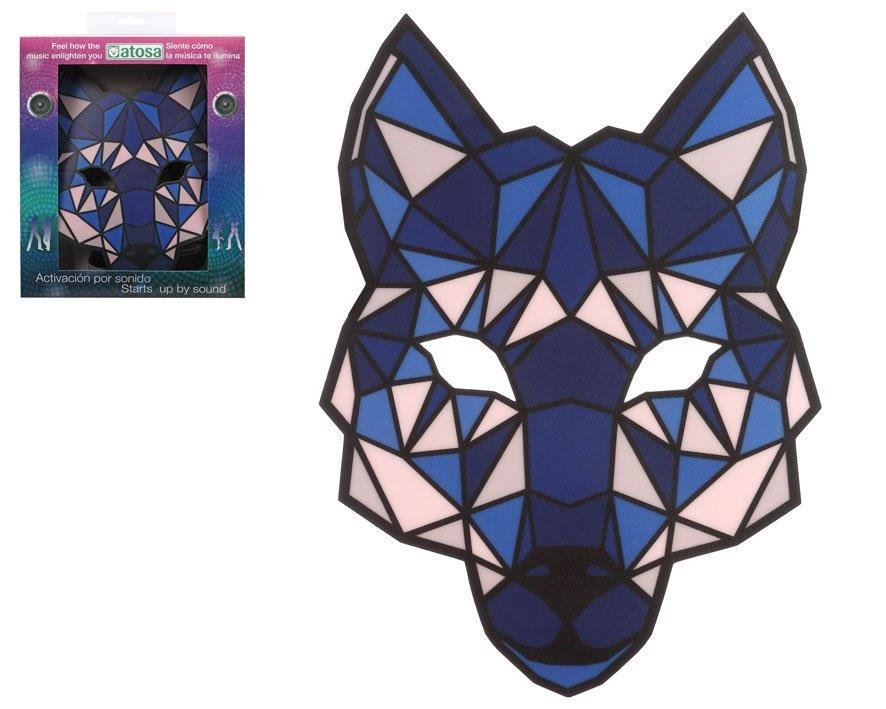 MASCARA LED ZORRO – Disfraces El Toldo Oviedo