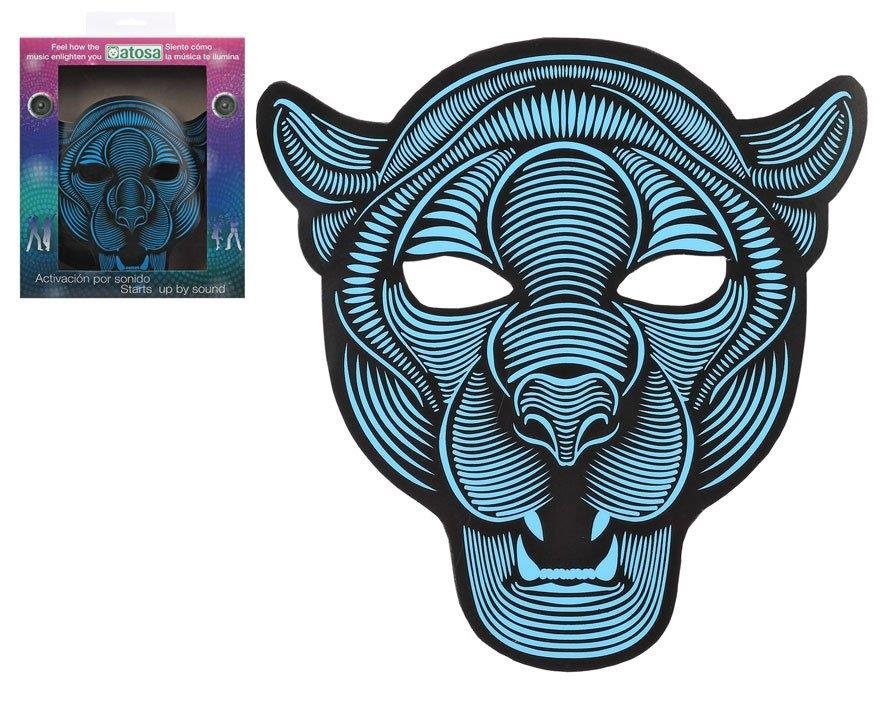 MASCARA LED PANTERA – Disfraces El Toldo Oviedo