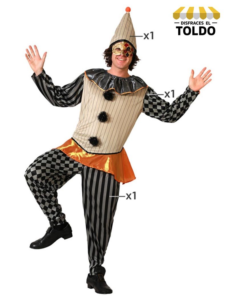 DISFRAZ ARLEQUIN AD – Disfraces El Toldo Oviedo