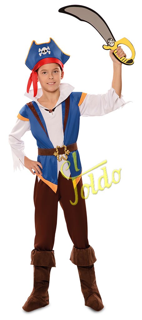 DISFRAZ PIRATA AVENTURERO INF