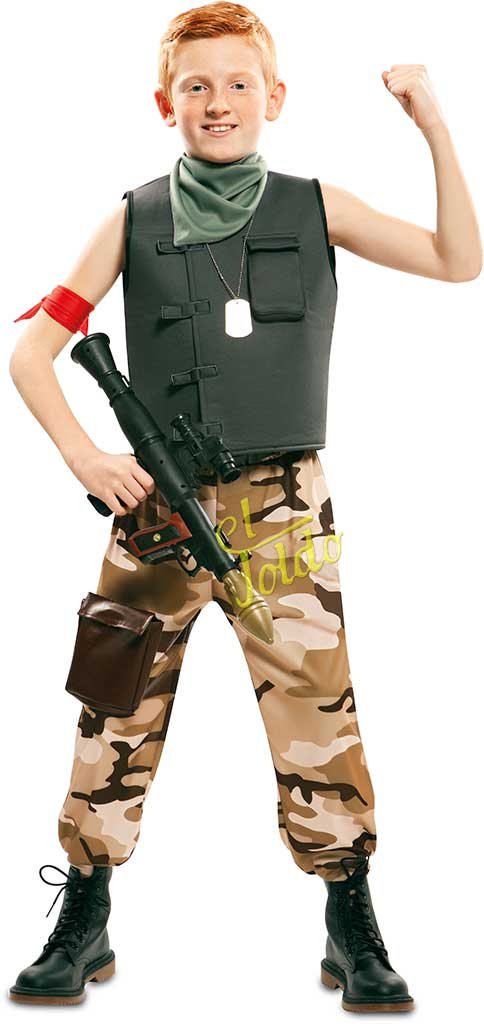 DISFRAZ SOLDADO DE COMBATE INF