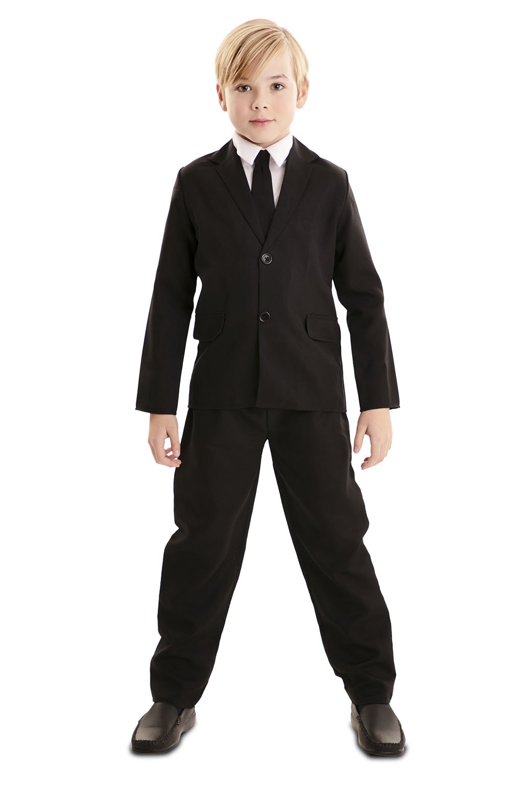 DISFRAZ TRAJE NEGRO INF