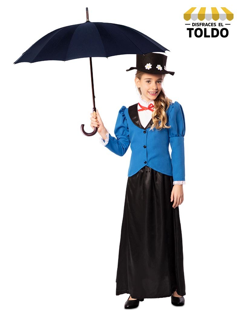 DISFRAZ MERY POPPINS AZUL INF – Disfraces El Toldo Oviedo