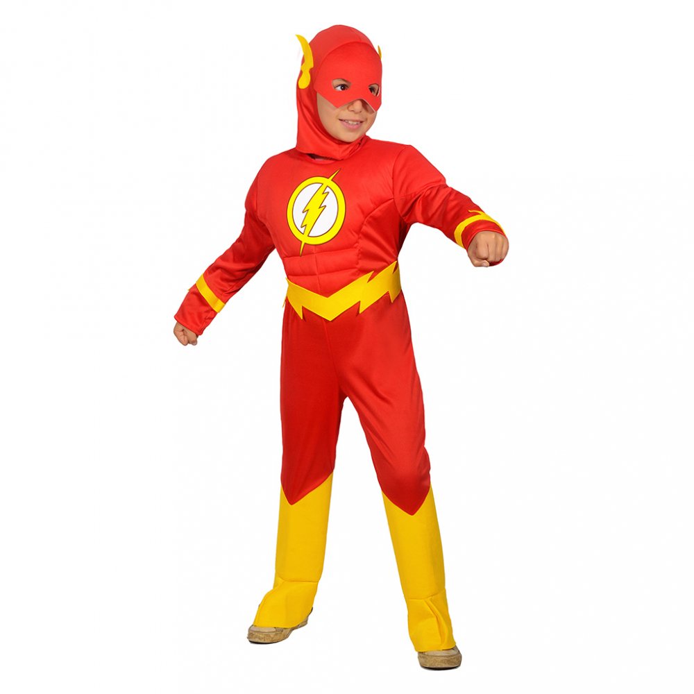 DISFRAZ FLASH MUSCULOSO 3-4