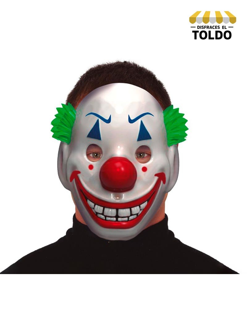 MASCARA PAYASO SONRIENTE PVC – Disfraces El Toldo Oviedo