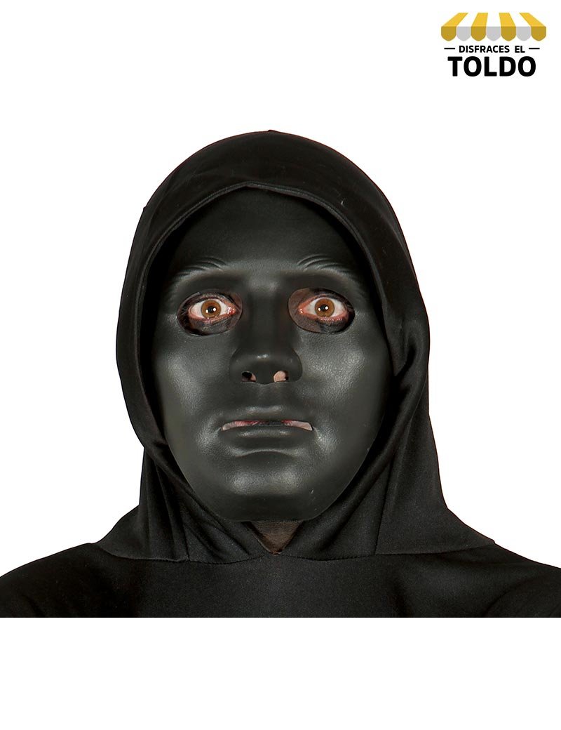 MÁSCARA NEGRA PVC – Disfraces El Toldo Oviedo