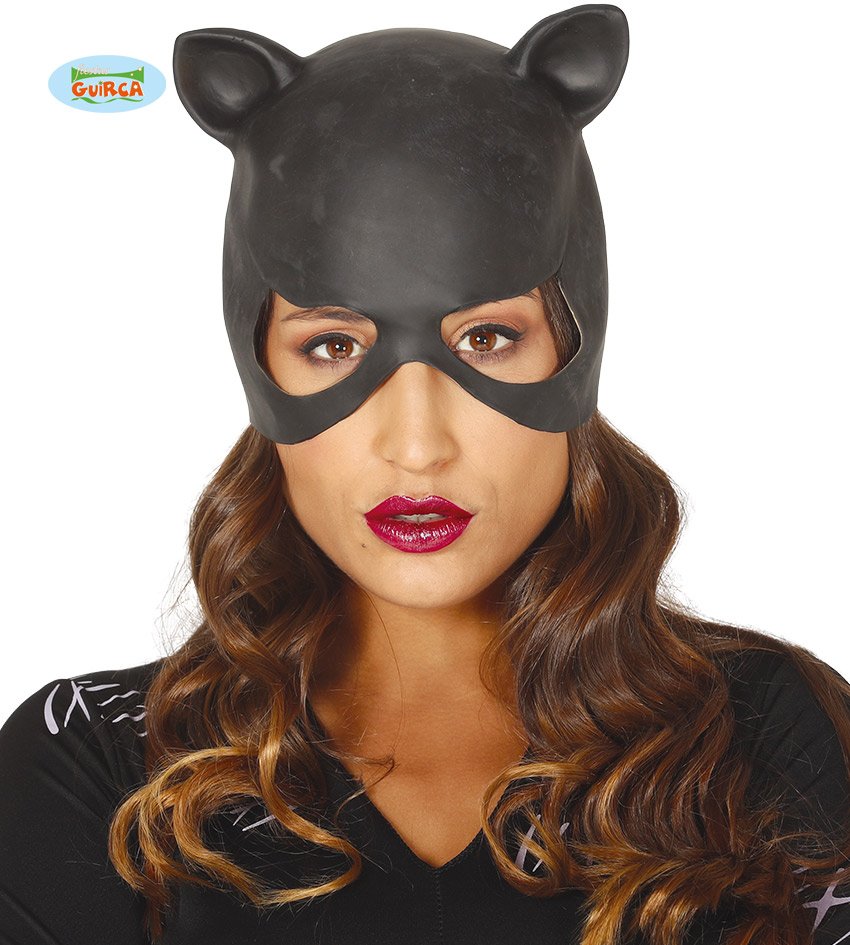 MASCARA CATWOMAN LATEX – Disfraces El Toldo Oviedo