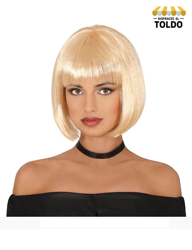 PELUCA CHARLESTON ECO. RUBIA – Disfraces El Toldo Oviedo