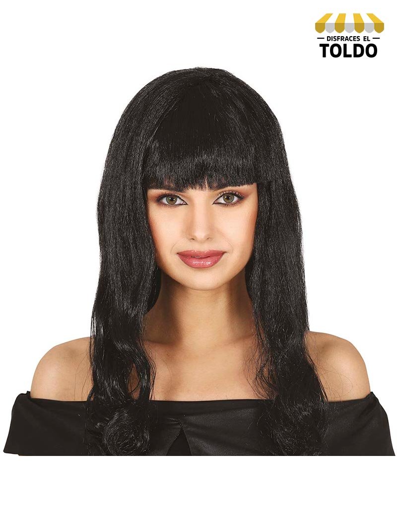 PELUCA  ECO ONDAS C/F NEGRA – Disfraces El Toldo Oviedo