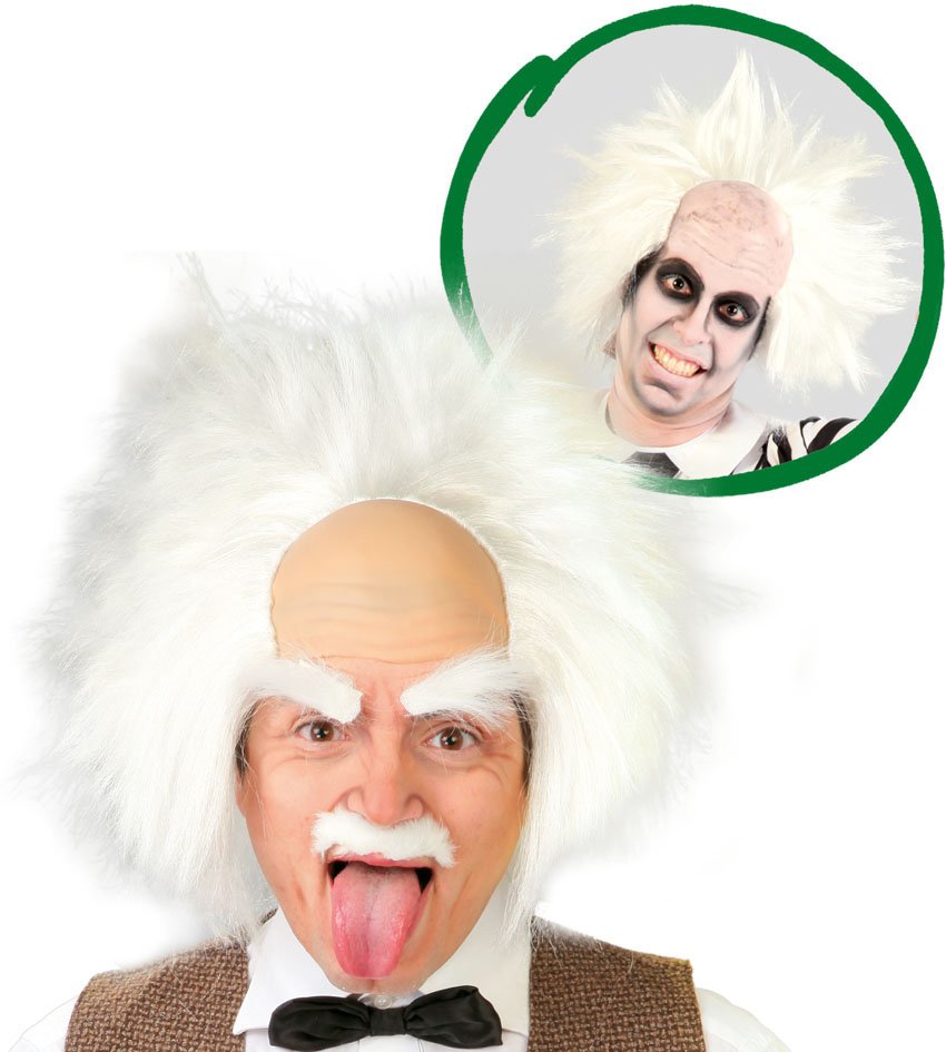 PELUCA EINSTEIN – Disfraces El Toldo Oviedo