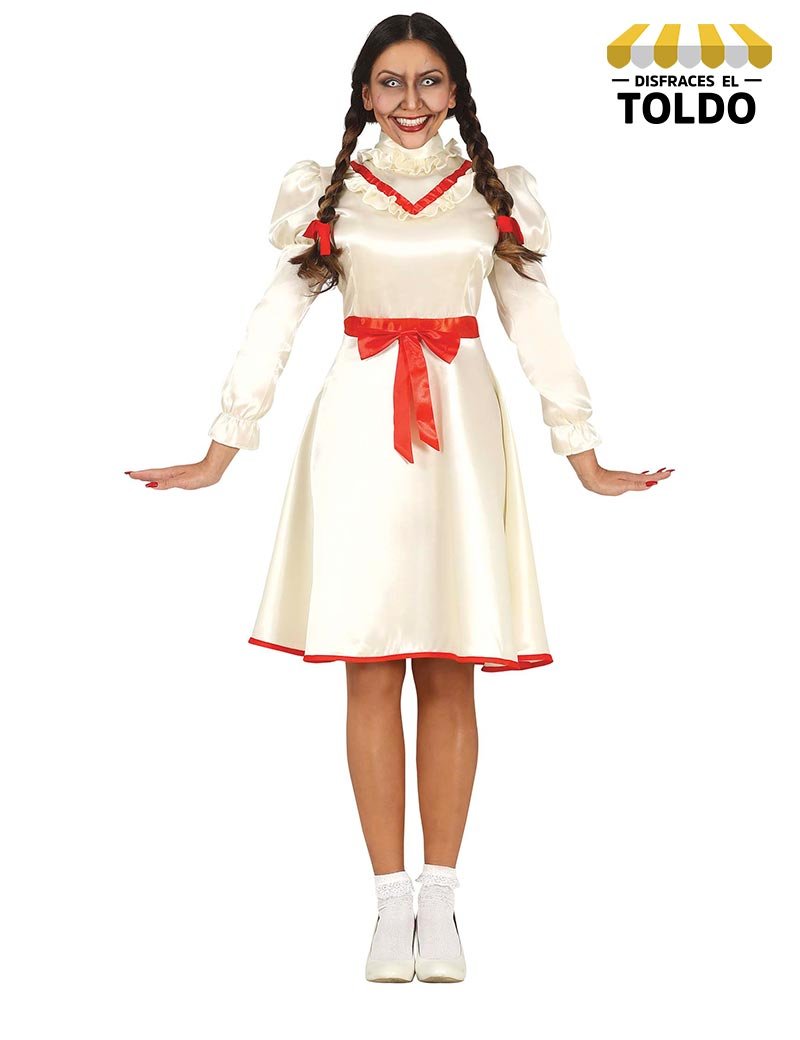 DISFRAZ MUÑECA SINIESTRA (Annabelle) ADULTO