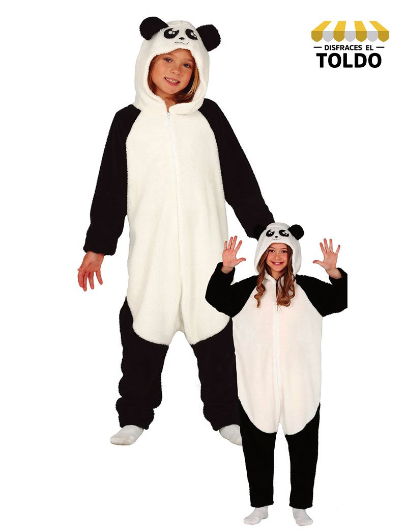 DISFRAZ OSO PANDA PIJAMA 7-9