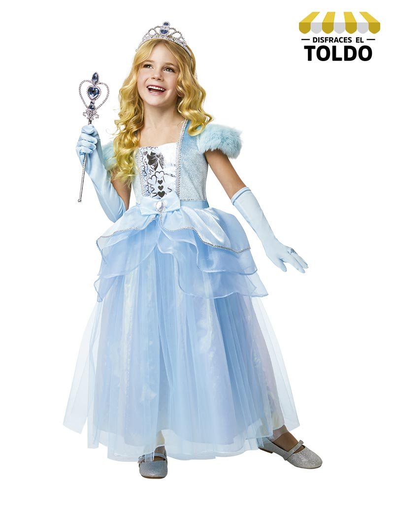 DISFRAZ PRINCESA AZUL CENICIENTA INF – Disfraces El Toldo Oviedo