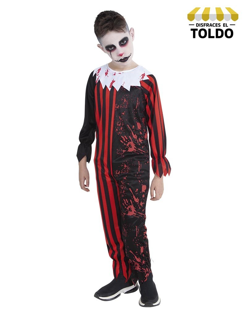 DISFRAZ PAYASO MIEDO ECO INF