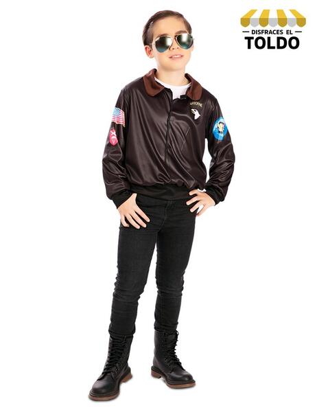 DISFRAZ AVIADOR CAZADORA INF — Disfraces El Toldo Oviedo