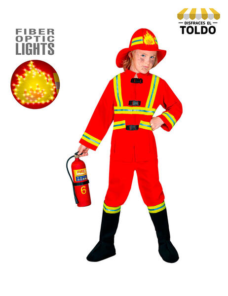 DISFRAZ BOMBERO 8-10 AÑOS — Disfraces El Toldo Oviedo