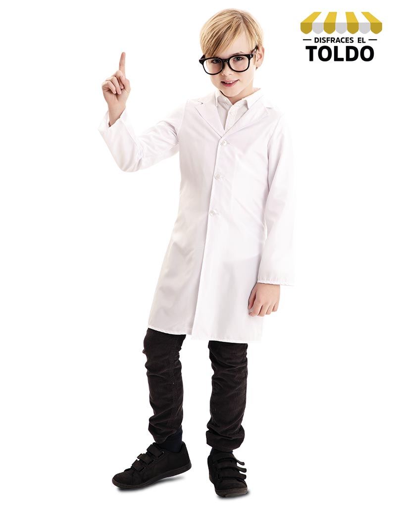 DISFRAZ MEDICO BATA BLANCA INF