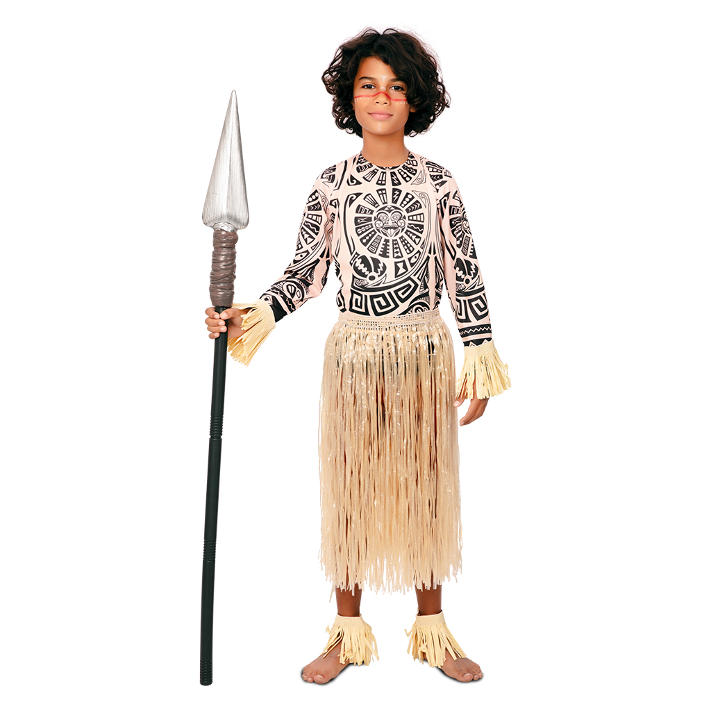 DISFRAZ HAWAIANO/MAORI 7-9