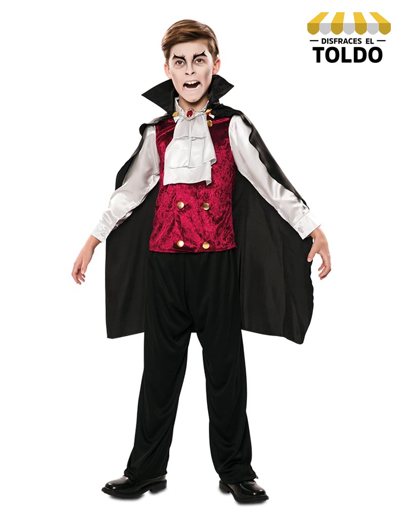 DISFRAZ VAMPIRO ELEGANTE INF