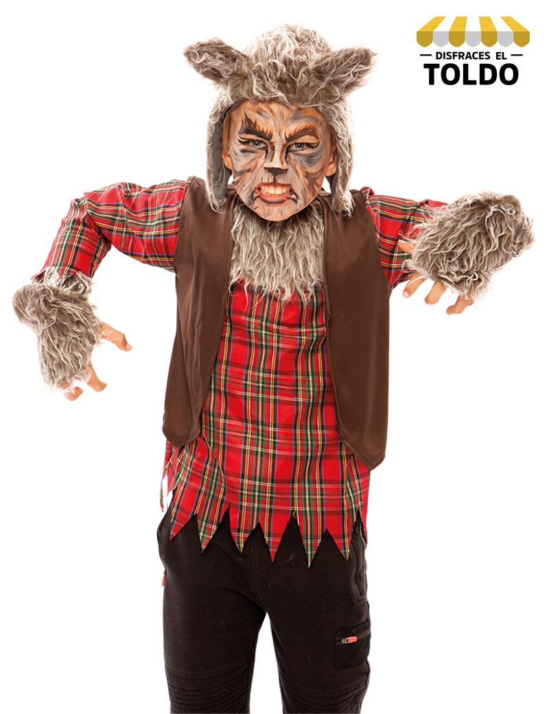 DISFRAZ NIÑO LOBO INF