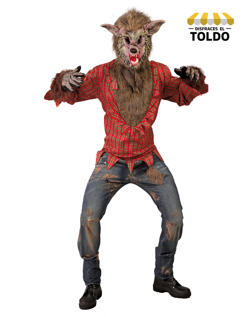 DISFRAZ LOBO CON MASCARA – Disfraces El Toldo Oviedo