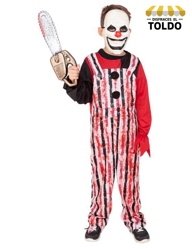 DISFRAZ PAYASO CHIFLADO INF